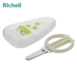 日本Richell 不锈钢辅食剪连收纳盒/ Snoopy