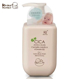 台灣KuKu Duck 舒敏積雪草寶寶洗髮沐浴乳/ 500ml