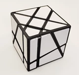 ZePuzzles Crazy Fisher 2x3x3 Black with White Tiled