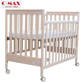 C-MAX 標準嬰兒床 #329B (附送3吋床褥) (三色選)