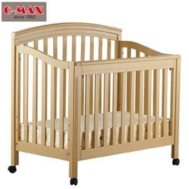 C-MAX 標準嬰兒床 #NA (附送4吋床褥)-象牙木色