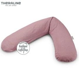 德國Theraline 妊娠及育嬰枕頭/ 竹纖維  玫瑰木色