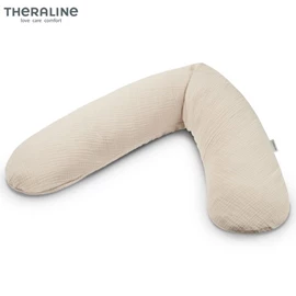德國Theraline 妊娠及育嬰枕頭/ 棉紗布 沙米色
