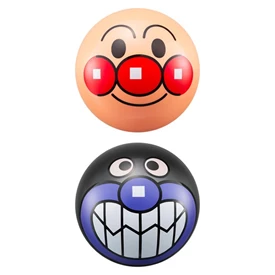 麵包超人 迷你大臉PVC膠波/ 2個裝