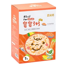 农纯乡 宝宝粥/ 巧巧鲑鱼粥 150g X 7入