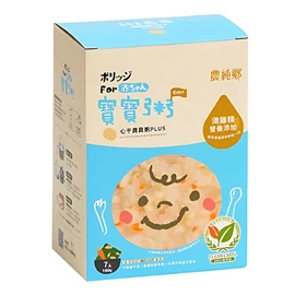 農純鄉 寶寶粥/ 心干貝貝粥 PLUS 150g X 7入