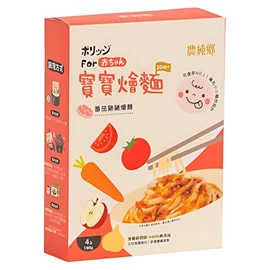 農純鄉 寶寶燴麵/ 番茄豬豬燴麵 150g X 4入