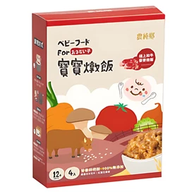 农纯乡 宝宝炖饭/ 极上和牛藜麦炖饭 150g X 4入