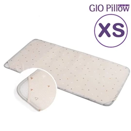 韓國GIO 二合一有機棉超透氣排汗床墊-XS碼 51x85cm 伯爵三角