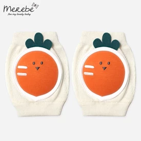 韩国Merebe 婴儿护膝垫-红萝卜