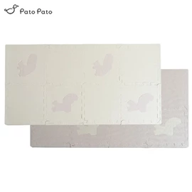 台灣Pato Pato 抗菌動物地墊-8入 跳跳松鼠