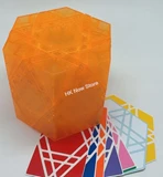 Giant Hexastar Prism in Ice Orange Body (DIY stickers set)