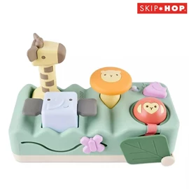 美國Skip Hop 幾何奇境動物敲敲樂