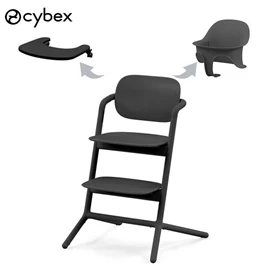 德國Cybex Lemo 3-in-1 成長椅/ Stunning Black
