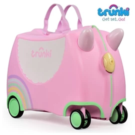 英國Trunki Glide Ride-on 兒童可騎乘行李箱/ Una the Unicorn