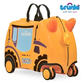 英國Trunki Glide Ride-on 兒童可騎乘行李箱/ Doug the Digger