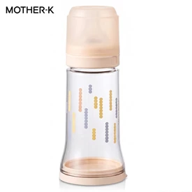 韓國Mother-K 拋棄式奶瓶(不包奶嘴)-奶油色