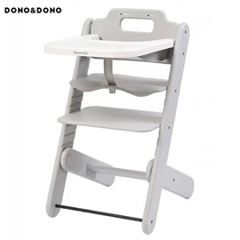 韓國DONO&DONO 可調式兒童餐椅及成長椅/ 灰色