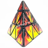 Flame Pyraminx Black Body (MOD)