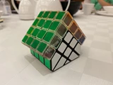Calvin's 4x4x4 Inverted Glassy House Cube II (Green House, Glassy Roof)