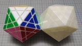 Icosaminx (Icosahedron megaminx) in original plastic color (limited edition)