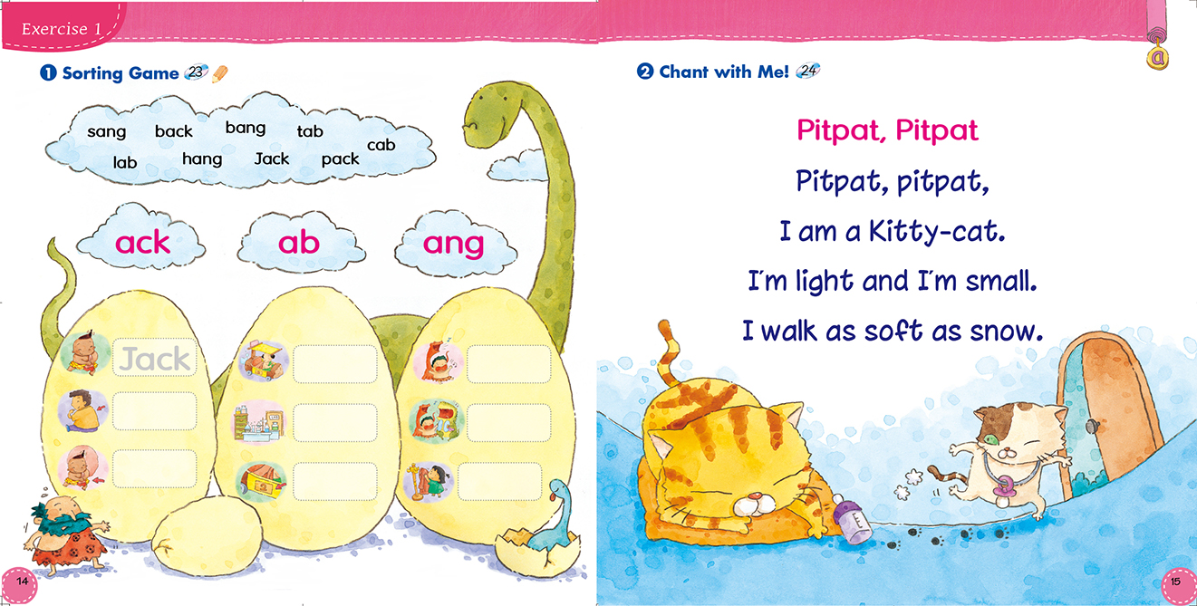 practice the phonics rules with chants and rhymes