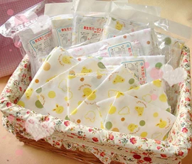 高密度 雙層印花紗巾 8件套裝(款式隨機出貨)