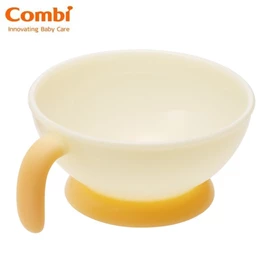 日本Combi Baby Label 易握婴儿大碗-橙色