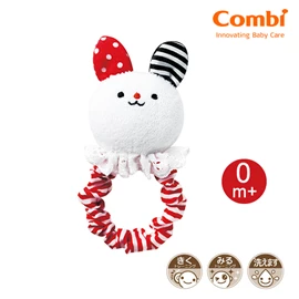 日本Combi 兔子布物手搖鈴