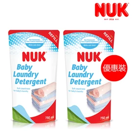 德國Nuk 嬰兒洗衣液-補充裝 750ml X 2包