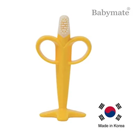 台湾Babymate 香蕉型矽胶牙胶 (附收纳盒)
