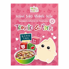 Baby Basic 寶寶百味 即食BB字母粉(蕃茄肉碎) 150g x 2