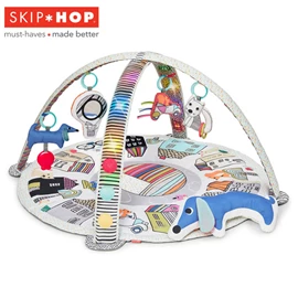 美國Skip Hop Vibrant Village 繽紛村莊亮燈音樂活動地墊