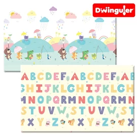 韓國Dwinguler 家居安全遊戲墊-細碼 140 X 100 X 1.2cm 下雨天