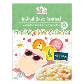 Baby Basic 寶寶百味 即食米米餸 野菜雞肉(150g x 2)