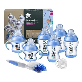 英国Tommee Tippee Closer to Nature PP 印花奶瓶套装