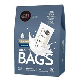 台湾六甲村 母乳保鲜袋250ml(20入)