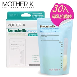 韩国Mother-K 温感母乳抗菌袋-200ml 30个装