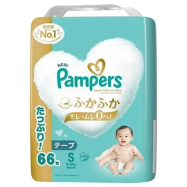 Pampers Ichiban 嬰兒紙尿片(增量裝)-S碼66片(4-8kgs)