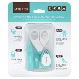 韓國Mother-K 寶寶成長修甲4件組