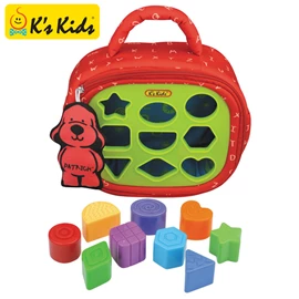 K's Kids 形状配对认知玩具(附手提箱)