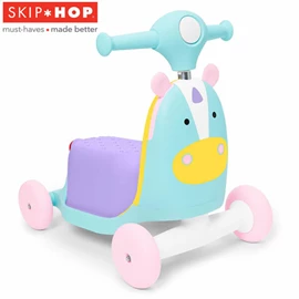美國Skip Hop Zoo可愛動物園多階段滑行學步車-獨角獸