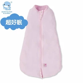 台灣KuKu Duck 超好眠三合一懶人包巾-甜美粉