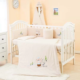 Lenny World 嬰兒床品套裝(針織)-快樂小熊 9件套