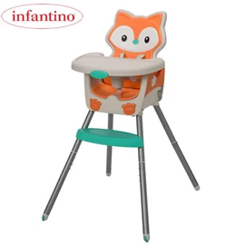 美國infantino 4合1成長加高餐椅