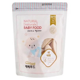 韓國bebefood 嬰兒有機米餅-梨味 20g