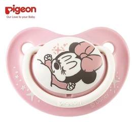 日本Pigeon Fun Friends 安抚奶嘴-S码 米妮