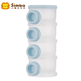 台湾小狮王 Simba 溜滑梯专利卫生奶粉盒(两色选)