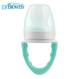 美國Dr. Brown's 矽膠加固餵食器連蓋