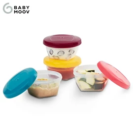 法國 Babymoov Babybols 密封食物儲存碗–S碼 120ml X 4
